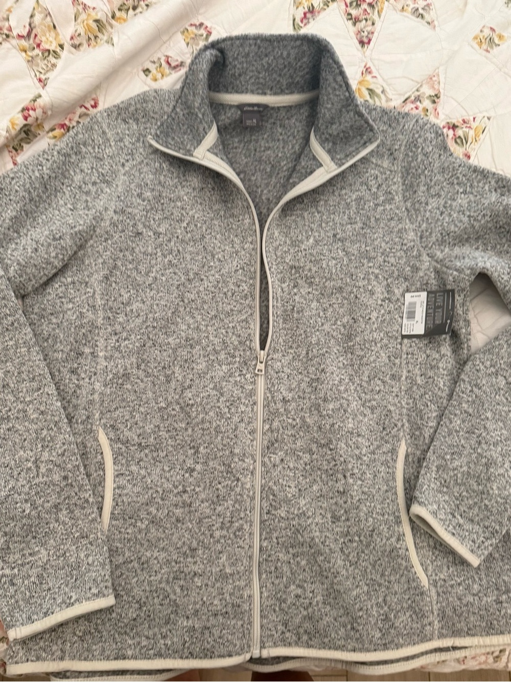 NWT Eddie Bauer zip jacket